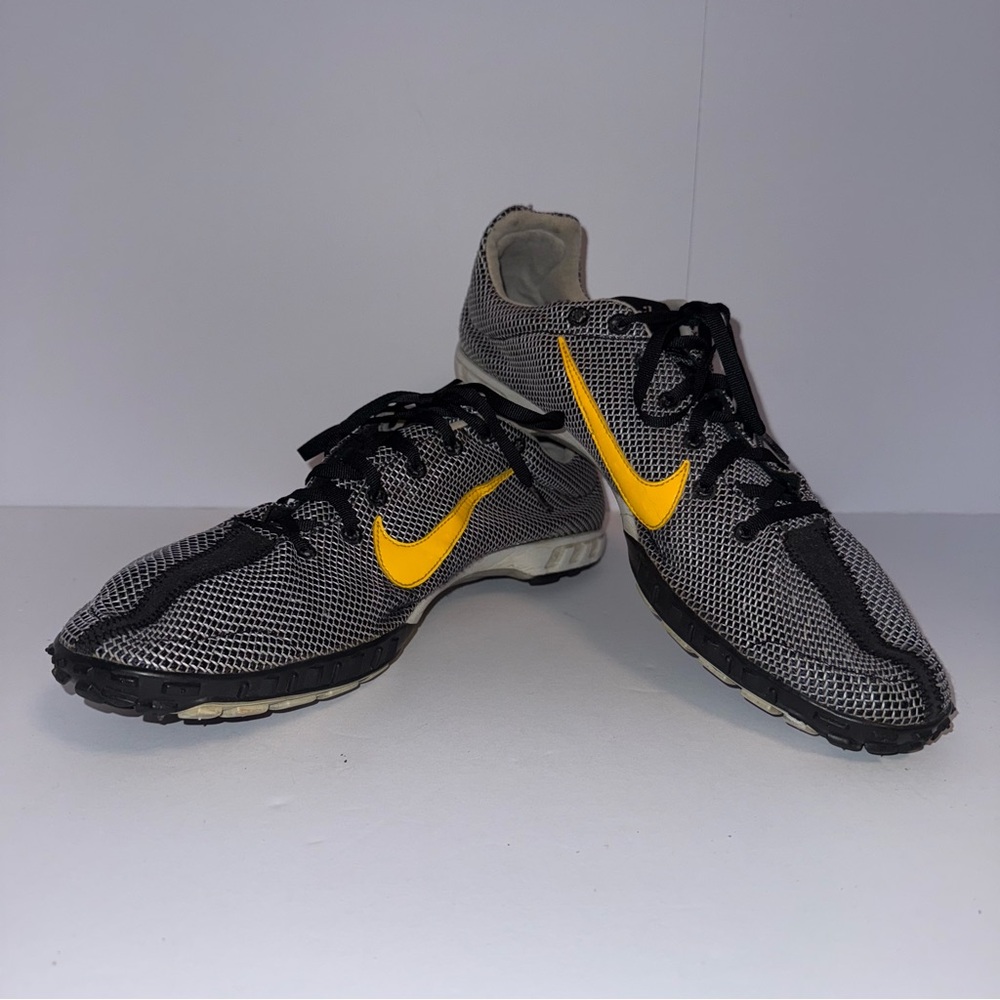 Nike Bowerman Series Track And Field Men’s Shoes Size 11.5 Black/White/Yellow